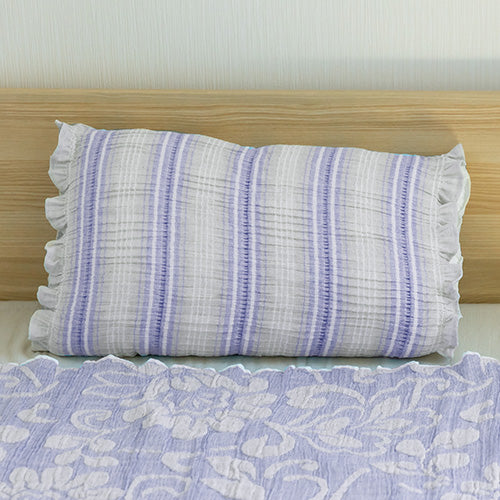 Linen Blend Triple Gauze Shrink Pillowcase